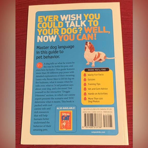 How to Speak Dog: A Guide to Decoding Dog Language, Paperback Book - Picture 2 of 7